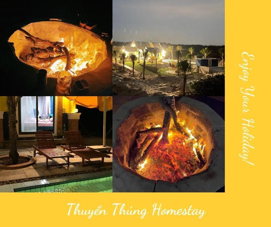 Thuyen Thung Homestay Pho Tri エクステリア 写真